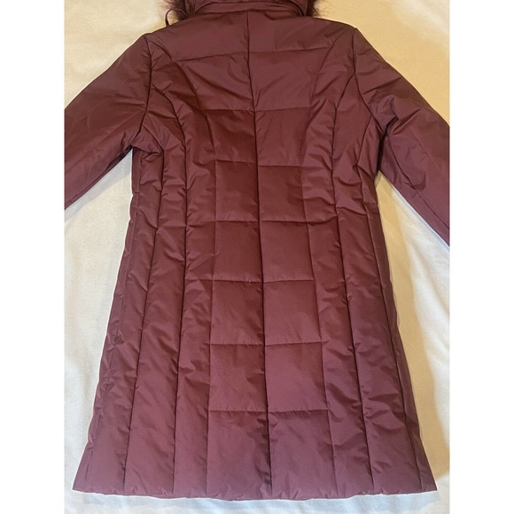 Geneology Fashion DNA Womens Hooded Puffer Coat Jacket Size Small - Picture 7 of 9